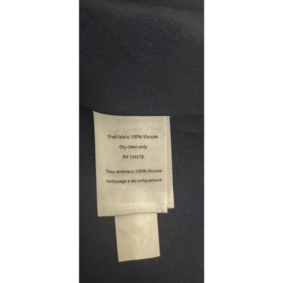 Vineyard Vines Women XS Top Polka Dot Jaqaurd Dark Romantic Preppy Dainty - Picture 5 of 5